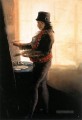 Selbst Porträt im Studio Francisco de Goya
